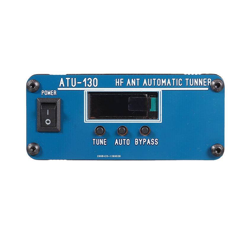 ATU-130 HF ANT 1.9-54MHz 120W Shortwave Automatic Antenna Tuner with Housing Assembled ATU100 ATU-100 Plus