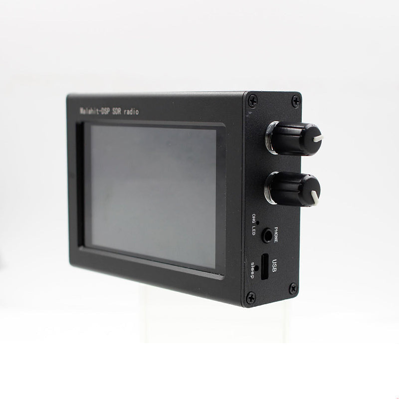 50Khz-2GHz Malachite SDR Radio Software 1.10c Malahit DSP SDR Receiver + 3.5" LCD + Battery + Speaker