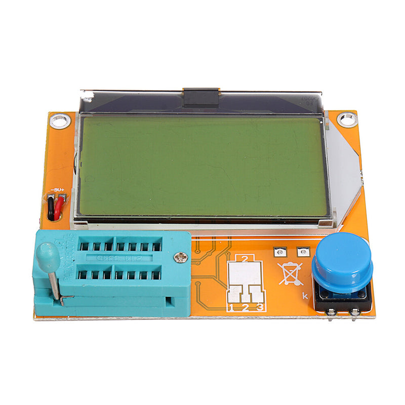 LCR-T4 12864 LCD Graphical Transistor Tester Resistance Capacitance ESR SCR Meter