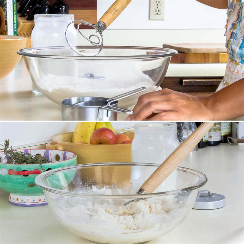 Dough Whisk Bread Egg Beater Mixer Set Slashing Slasher Cake Making Tool