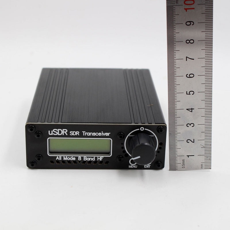 USDR USDX 10/15/17/20/30/40/60/80m 8 Band SDR All Mode HF SSB QRP Transceiver Compatible with USDX QCX-SSB