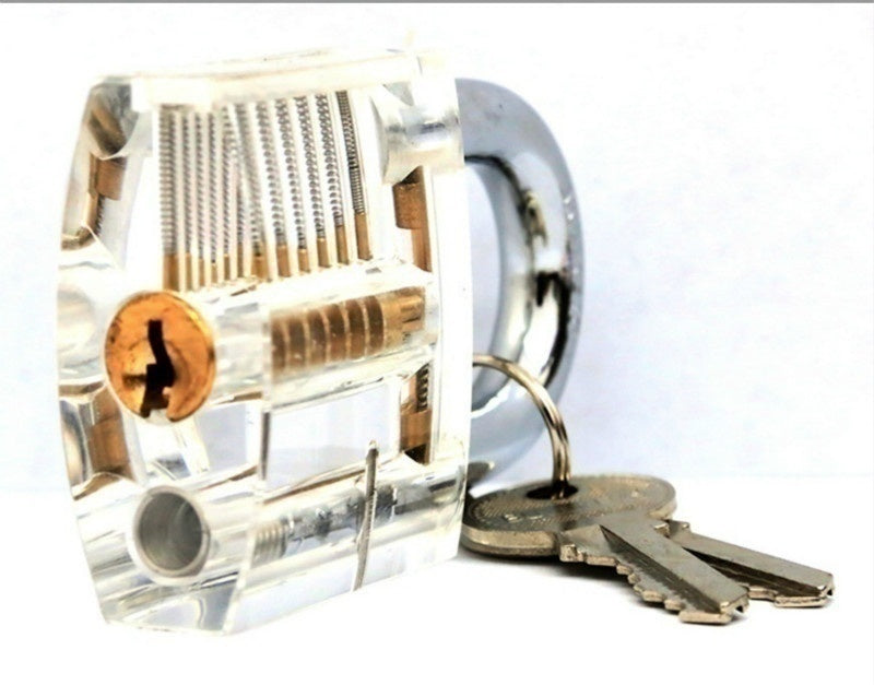 Extractor Remover Cutaway Lock Pick Practice Picking Training Tools for Locksmith - Cartoolshop