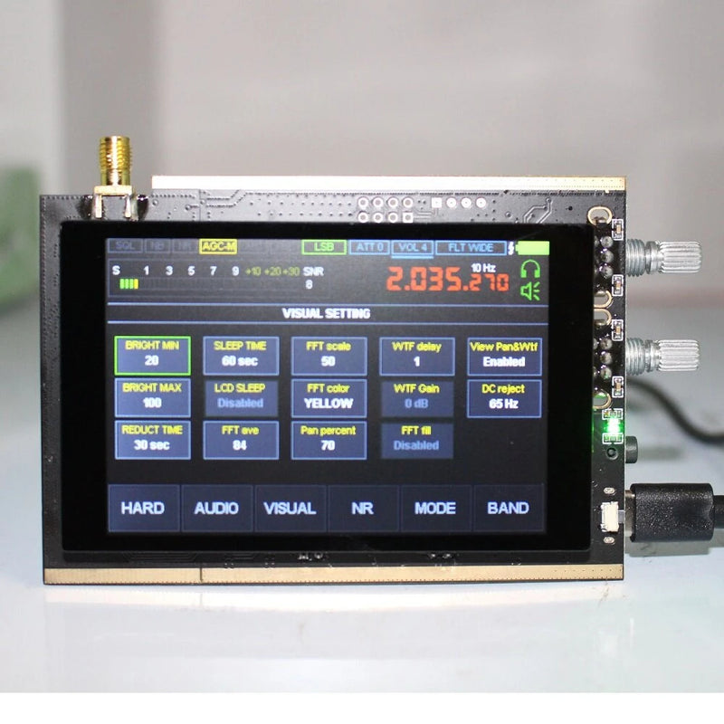 50K-200MHz 400-2000MHz Malachite Receiver SDR Software Radio DSP Full Mode