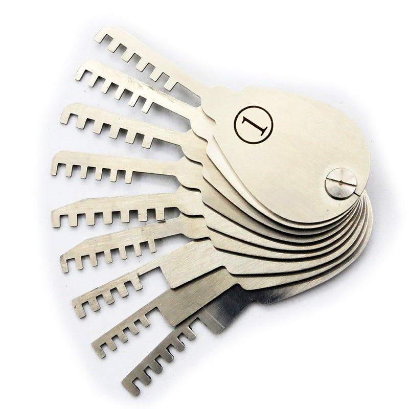 Comb Picks Set Lock Picking Used Locksmith Tools Lock Quick Opener - Cartoolshop