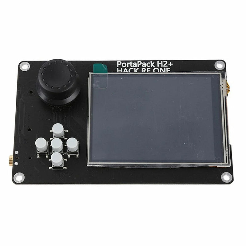 PortaPack H2+ with Shell Assembled for HackRF One SDR Software Defined Radio 1MHz-6GHz 0.5ppm TCXO with 3.2inch Touch LCD Display