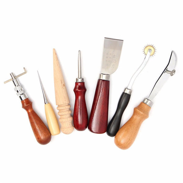 7pcs Leather Craftool Hand Stitching Sewing Toolkits