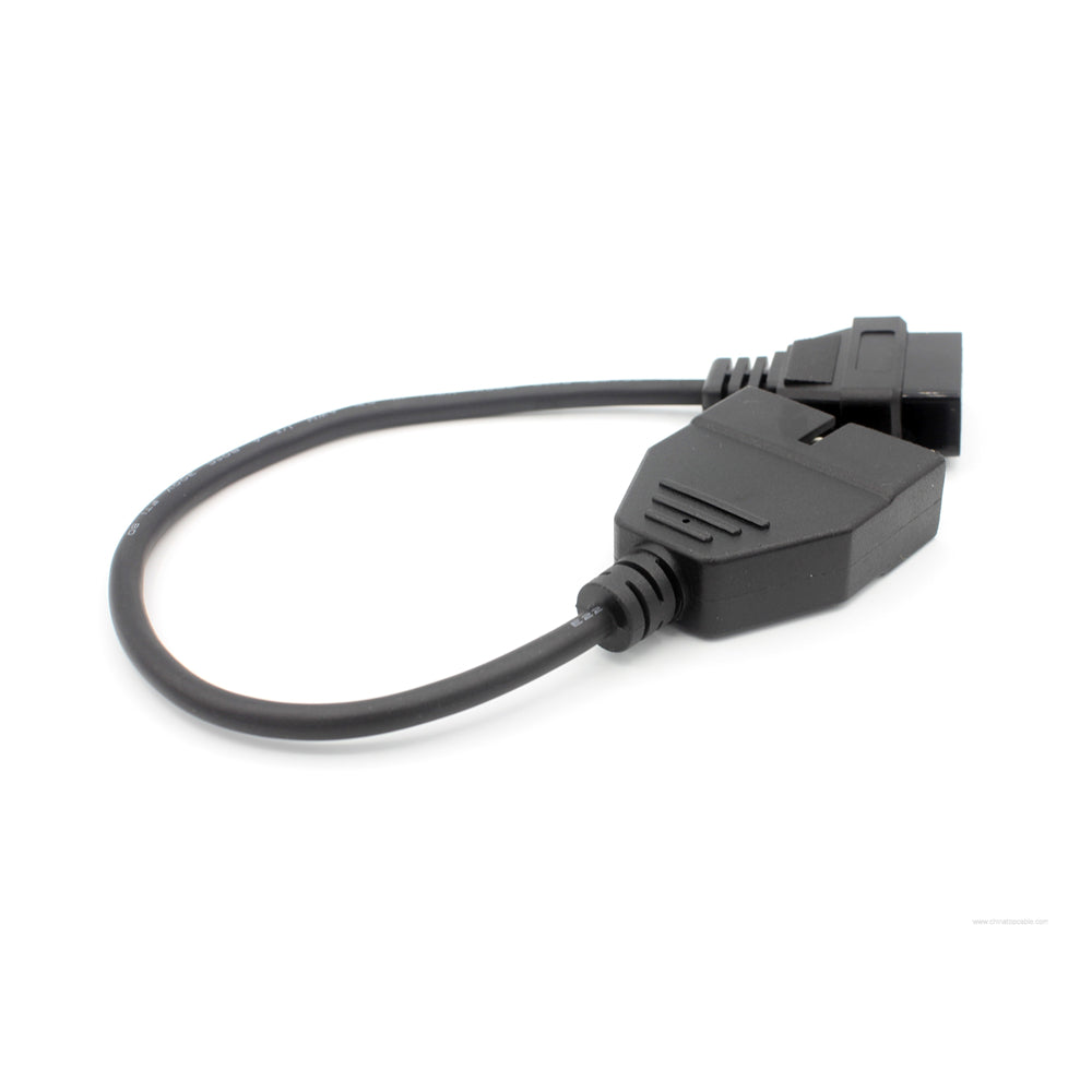 For GM 12 Pin Connector to OBD2 16Pin to 12Pin Car Diagnostic Extension Cable