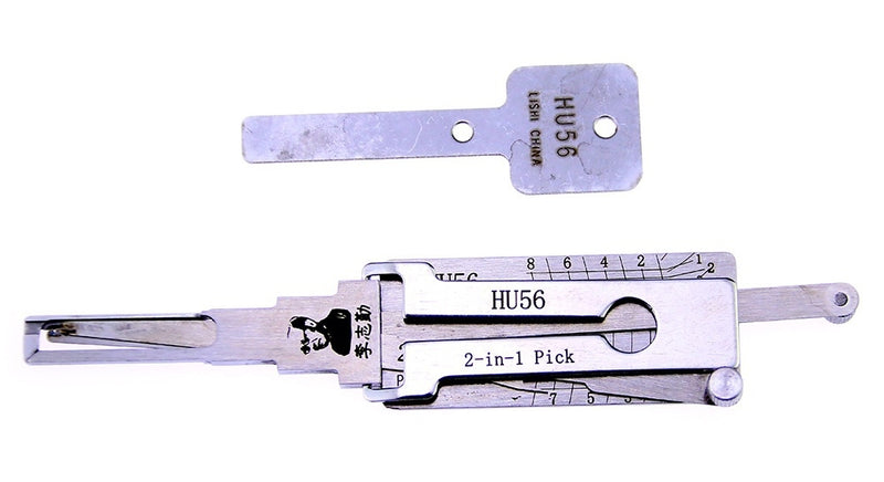 Lishi HU56 Lock Pick Set for Car Door Opener Tool Locksmith Tools Tubular Lock Pick and Decoder Tool