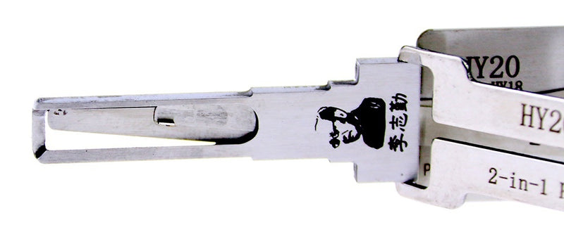 Lishi HY20 Lock Pick Set for Car Door Opener Tool Locksmith Tools Tubular Lock Pick and Decoder Tool
