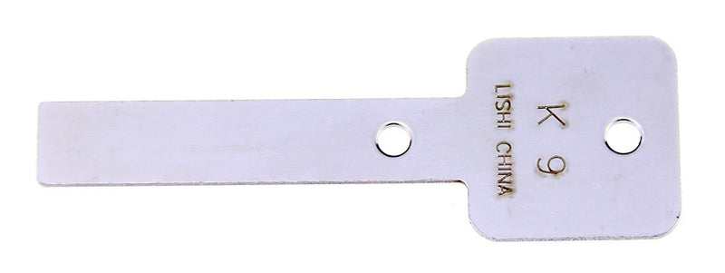 Lishi K9 2-in-1 Pick for Car Door Opener Tool Locksmith Tools Tubular Lock Pick and Decoder Tool