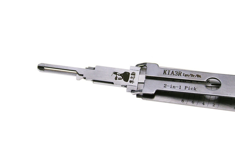 Lishi KIA3R  Lock Pick Set for Car Door Opener Tool Locksmith Tools Tubular Lock Pick and Decoder Tool