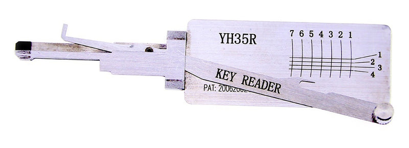 Lishi YH35R Lock Pick Set for Car Door Opener Tool Locksmith Tools Tubular Lock Pick and Decoder Tool