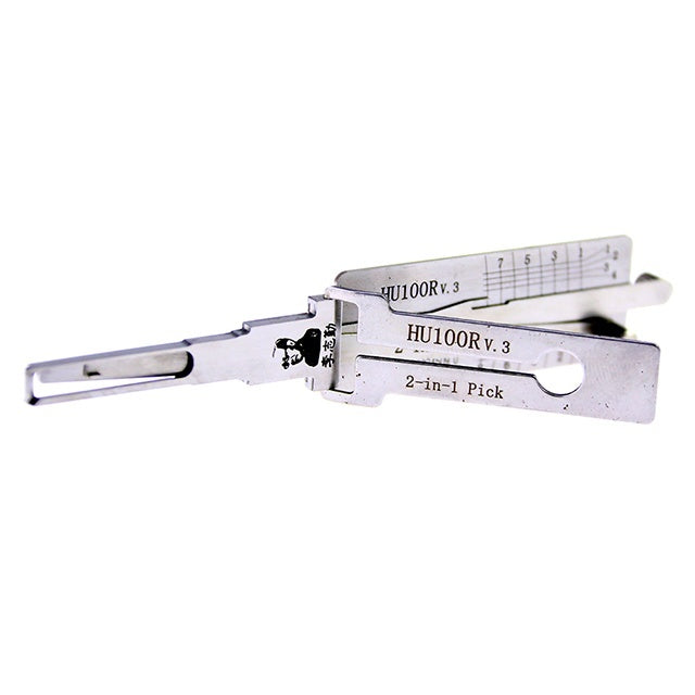 LISHI HU100R V.3 2-in-1 Auto Pick and Decoder Locksmith Tools Door Lock Opener Lock Pick Set for BMW - Cartoolshop