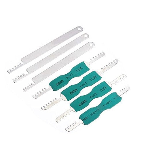 7pcs Comb Pick Stainless Steel Lock Tool Locksmith Tool for House Lock