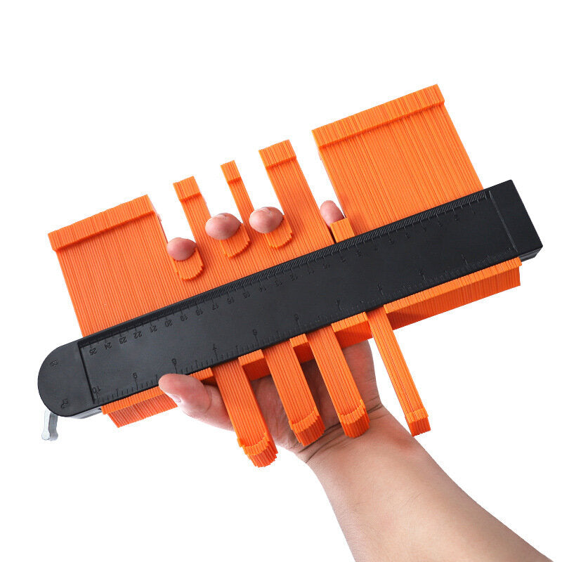 Widening Self-locking Contour Gauge with Bag Arc Framing Ruler Scriber ...
