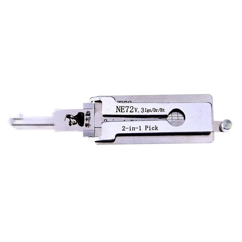 LISHI NE72 V.3 Ign/Dr/Bt 2 In 1 Auto Pick and Decoder for Peugeot Citroen Picasso Locksmith Tool