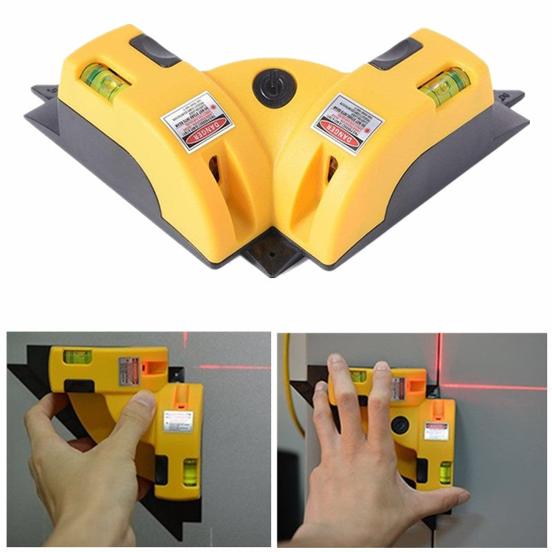 Laser Level 90 Degree Right Angle Vertical Horizontal Laser Square Projection Laser Measurement Tools Level Laser Tools