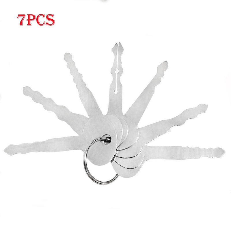 5-10PCS Powerful Lock Pick Locksmith Tool Keys Combination Can Open A Variety of Different Locks and Various Models