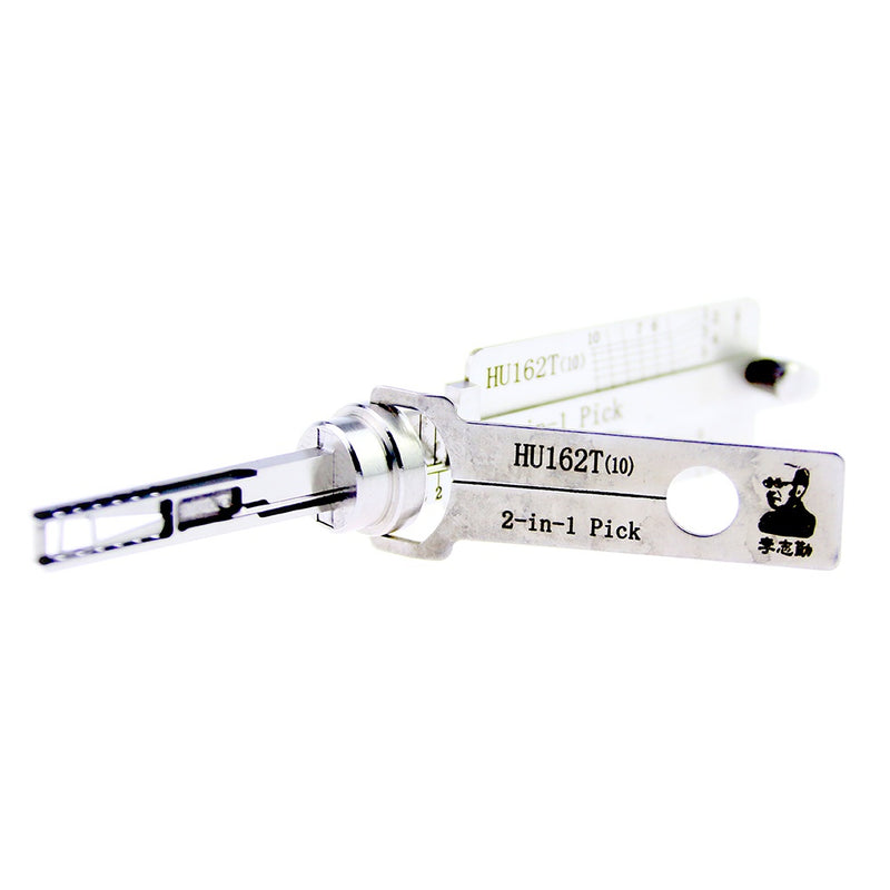 Lishi 2 In 1 HU162T(9) HU162T(10) Decoder Lock Pick Tool for Auto Locksmith Tools