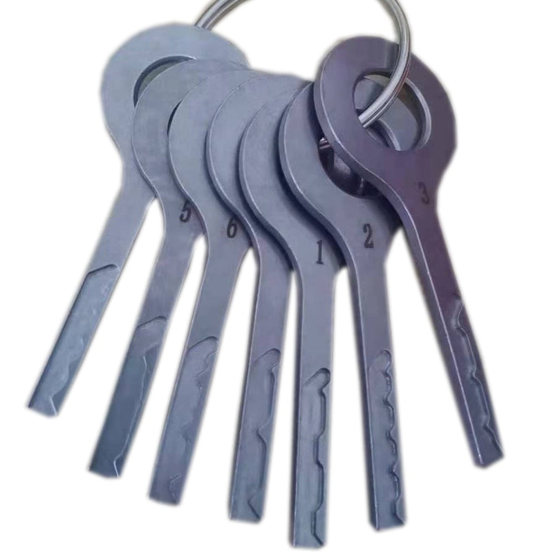 Auto Locksmith Lock Picks Scissors Tools Set + Multi-Pick 7pcs Lasertrack Car Keys HU66 Lock Pick Tools Set for VW