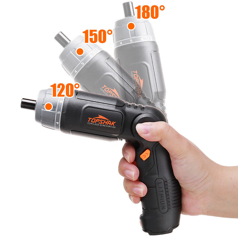 TOPSHAK TS-ESD2 4V 1500mAh Cordless Electric Screwdriver for Repair Electric Scooter and Other Tool Set