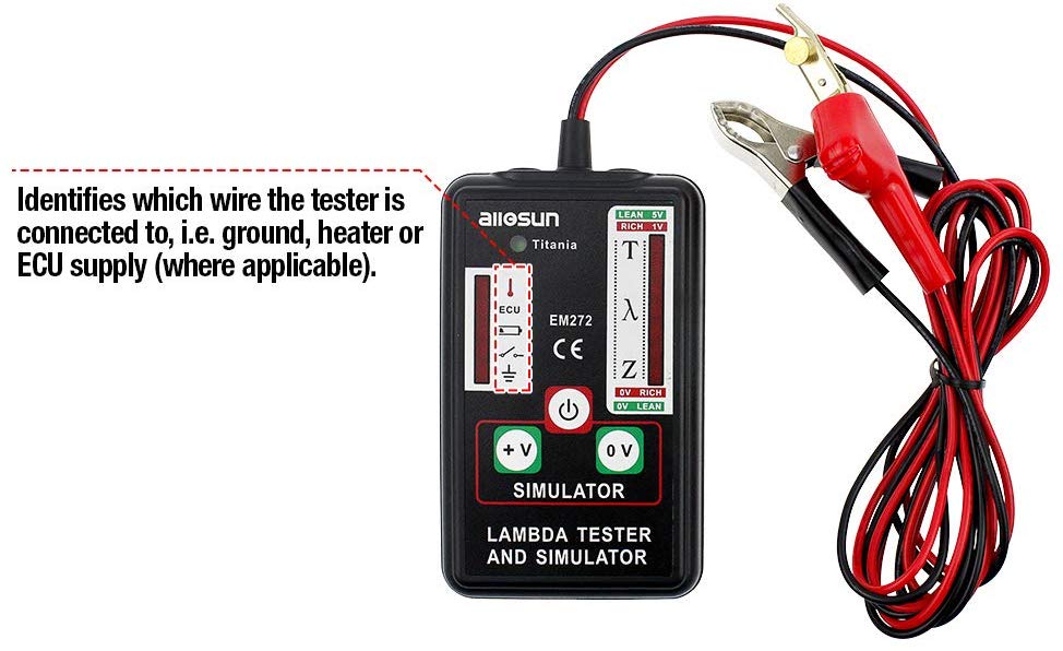 Car Fuel Pressure Tester EM272 Injector Tester Fuel Injector 4 Pluse Modes Tester Fuel Pump System Diagnostics Analyzer