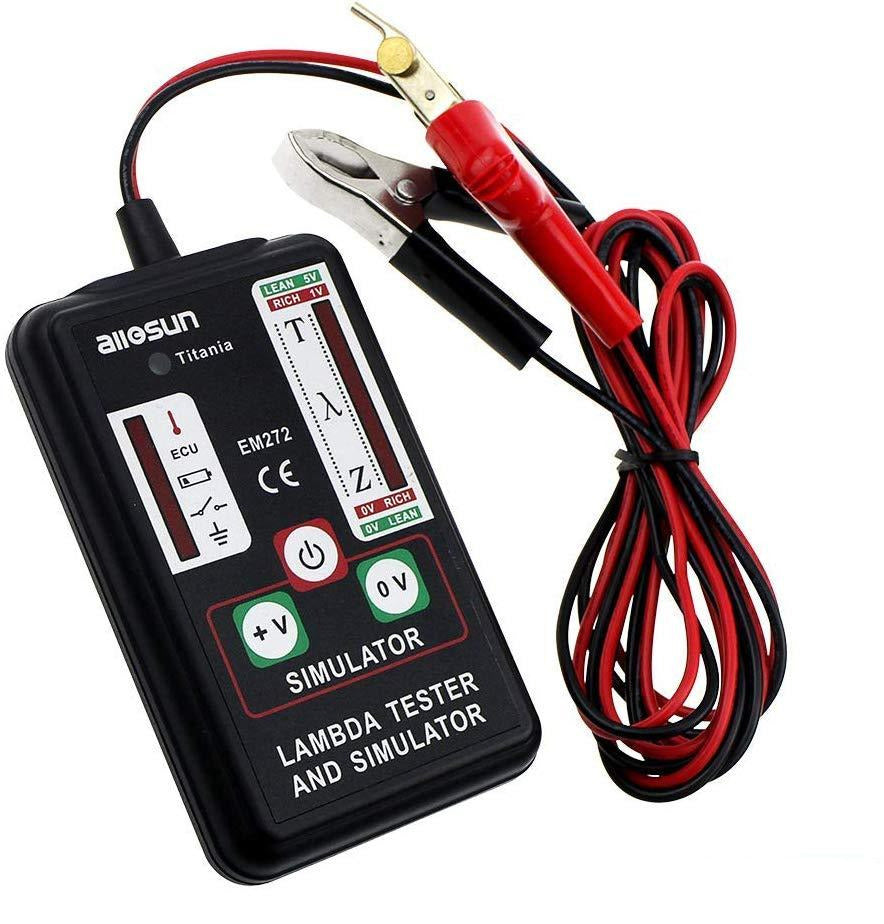 Car Fuel Pressure Tester EM272 Injector Tester Fuel Injector 4 Pluse Modes Tester Fuel Pump System Diagnostics Analyzer