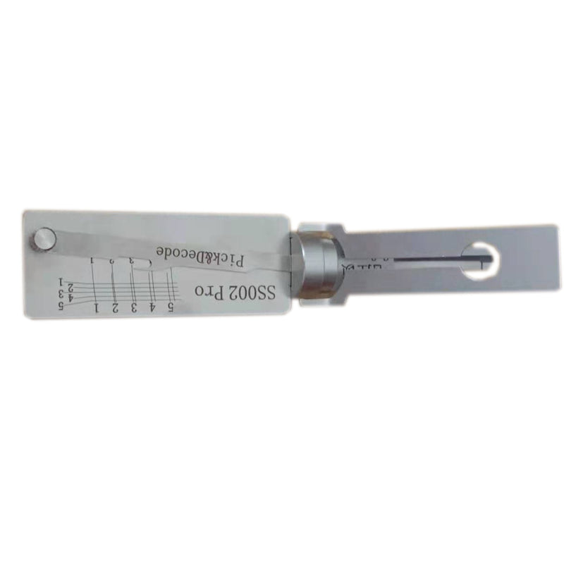 3 Pcs / Set Lishi SC1 SC4 Pick and Decoder with SS002 Locksmith Tools