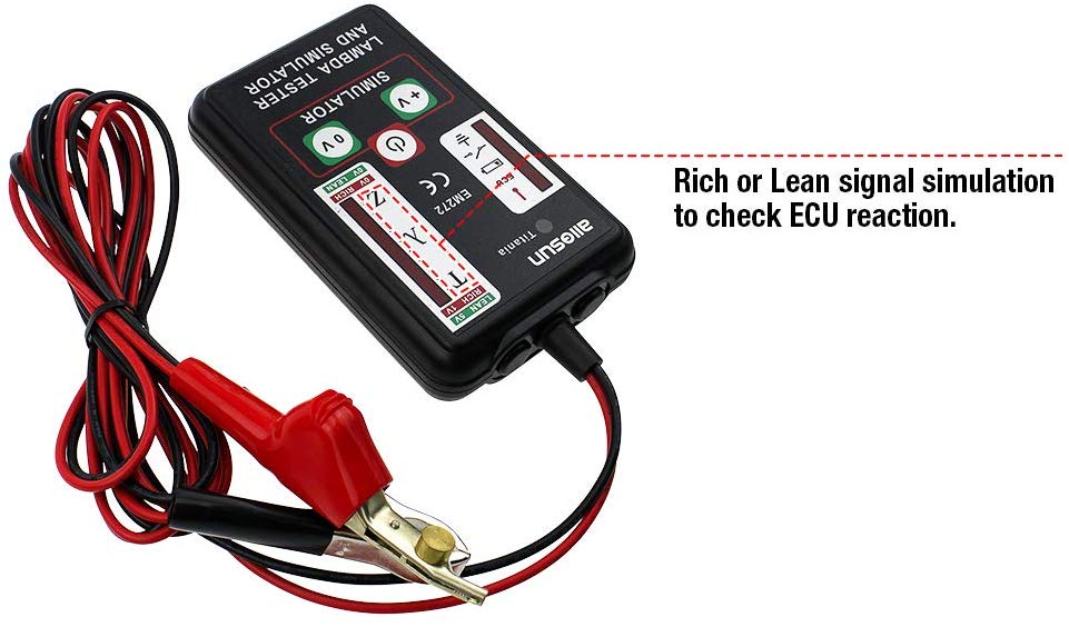 Car Fuel Pressure Tester EM272 Injector Tester Fuel Injector 4 Pluse Modes Tester Fuel Pump System Diagnostics Analyzer