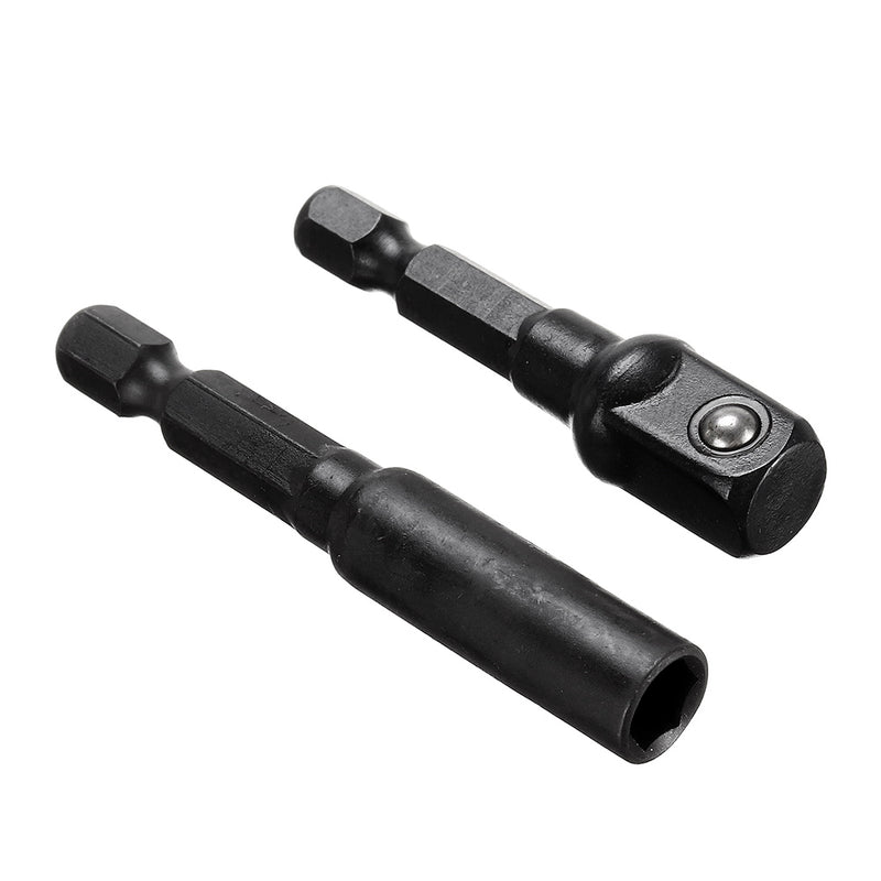 Drillpro 1/4 Inch Socket Adapter 18/42pcs Screwdriver Bits Set S2 Steel Impart Screw Driver Drill Bit for Power Tools