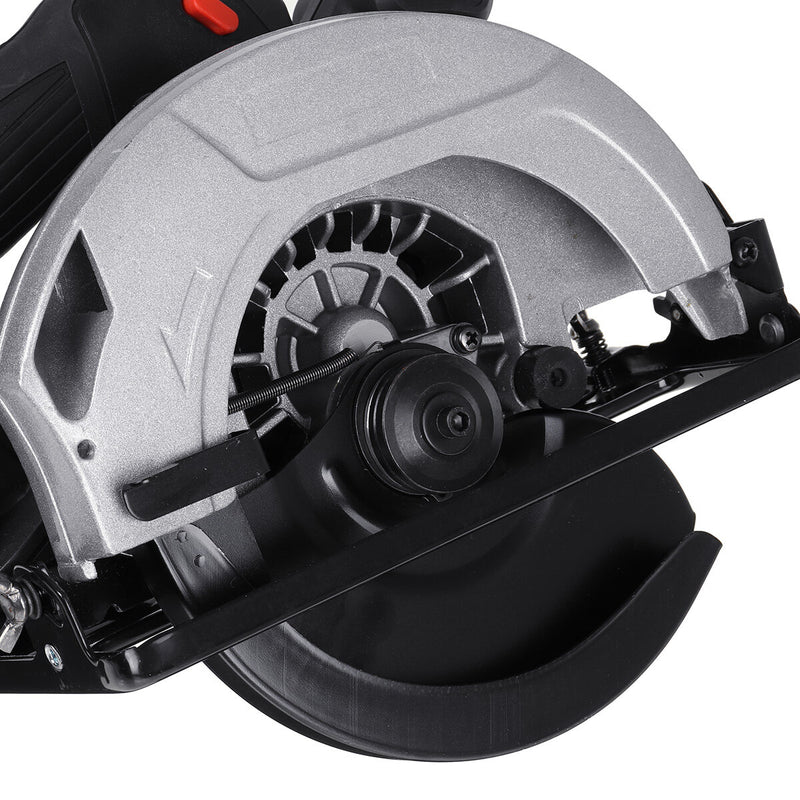 Drillpro 190mm Electric Circular Saw Corded Cutting Tool for 18V Lithium Battery
