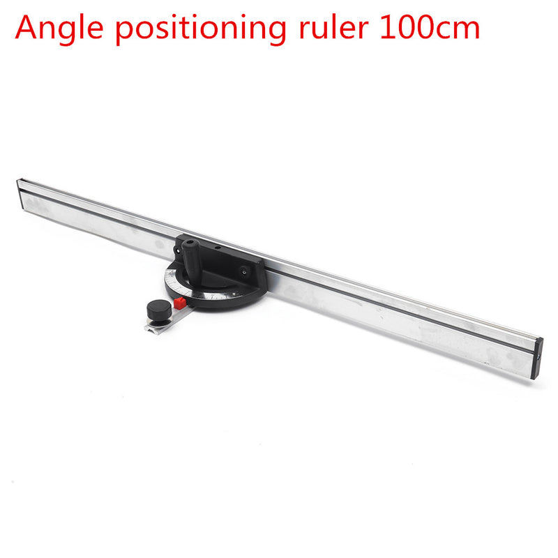 Woodworking 60/80/100cm Band Saw Table Saw Router Table Angle Miter Gauge with Fence/T Slot T Track