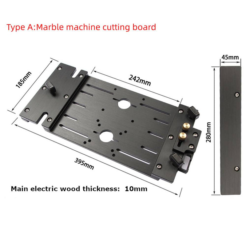 Electricity Circular Saws Trimmer Marble Machine Accurate Double Sided Guide Woodworking Edge Guide Cutting Board Tools