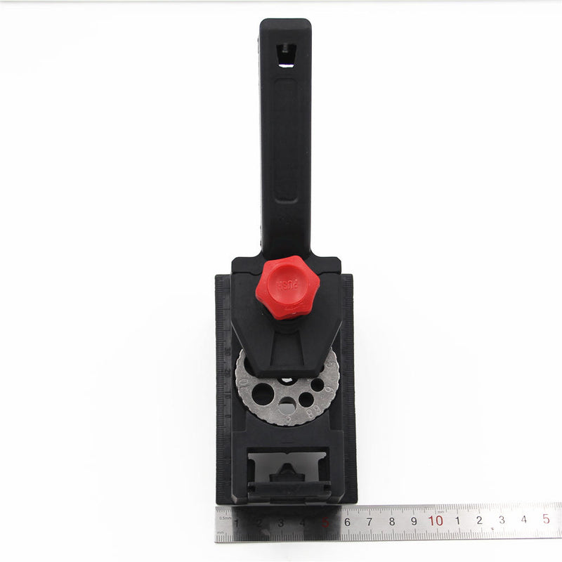 Woodworking Quick Doweling Jig Handheld Dowel Jig 3/3.3/4/4.2/5/6/6.8/8/10mm Hole Drill Guide