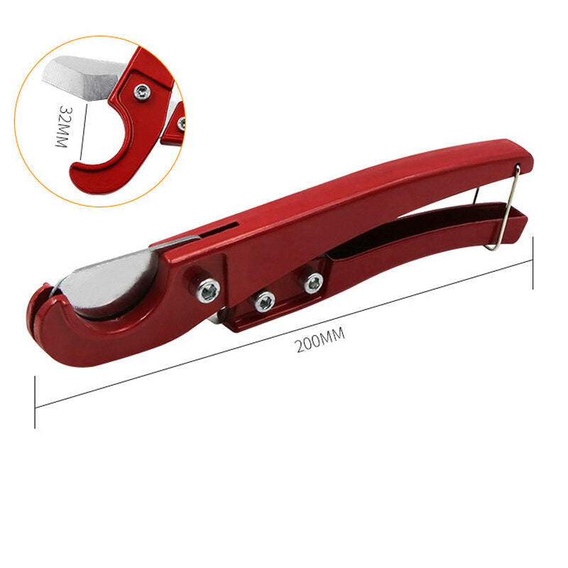 Pvc Pipe Cutter 32mm 1-1/4" Scissors Pipe Shear Pvc Pu Pp Pe Hose Cutting Hand Tool