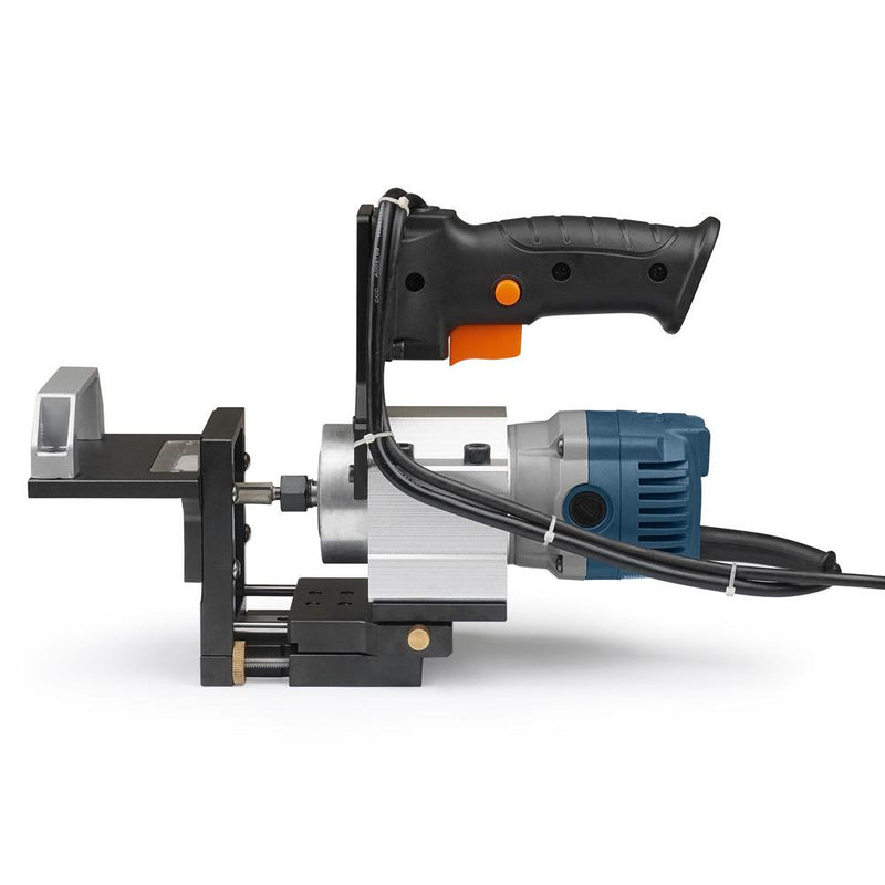GANWEI 2-In-1 Slotting Adjustable Wood Trimming Machine Holder Electric Trimmer Holder Bracket for 65mm Trimming Machine