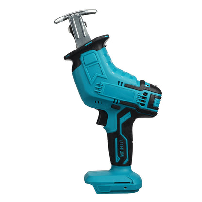 Wolike 88VF Cordless Reciprocating Saw Battery Powered Electric Saw for Metal/Wood/PVC Pipe/Tree with 4 Saw Blades & Battery for Makita