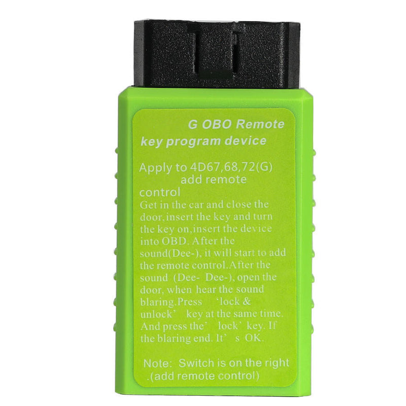 Support For Toyota G and H Chip 4D67,68,72(G) Vehicle OBD Remote Key Program Device 16pin Add Transponder
