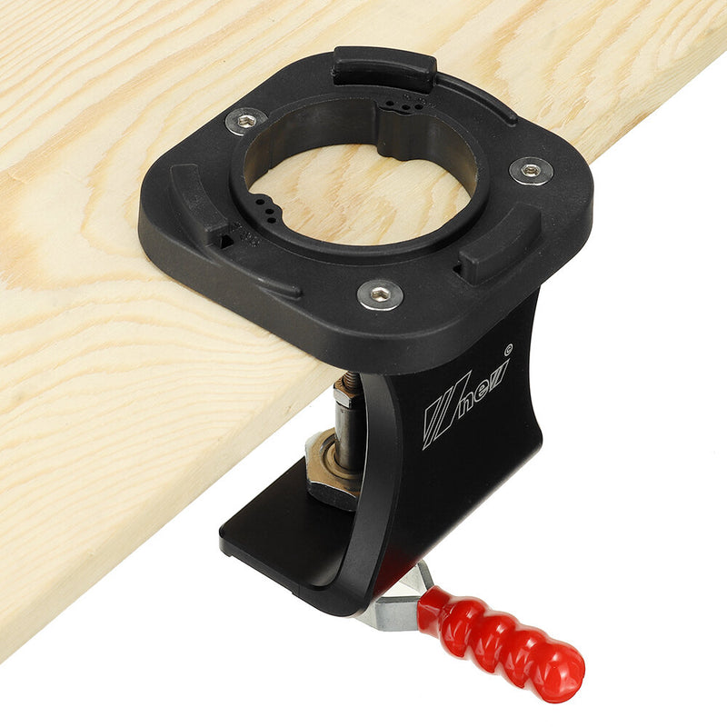 35mm Hinge Jig All-in-one Portable Hole Punch Locator Kit Aluminum Body Cabinet Door Installation Hole Locator for Woodworking