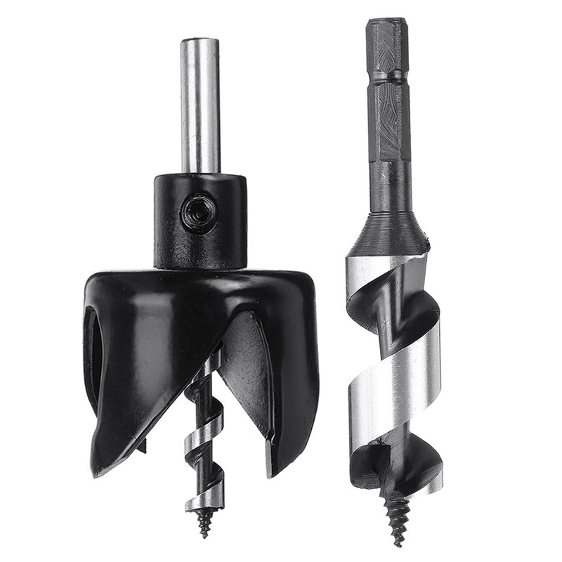 Woodworking Hole Saw Drill Bit Round Four Tooth Cemented Carbide Lock Installation Hole Saw Cutter