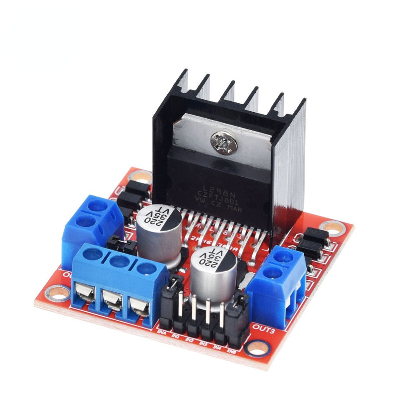 Dual H Bridge DC Stepper Motor Drive Controller Board Module L298N for Arduino Smart Car Robot