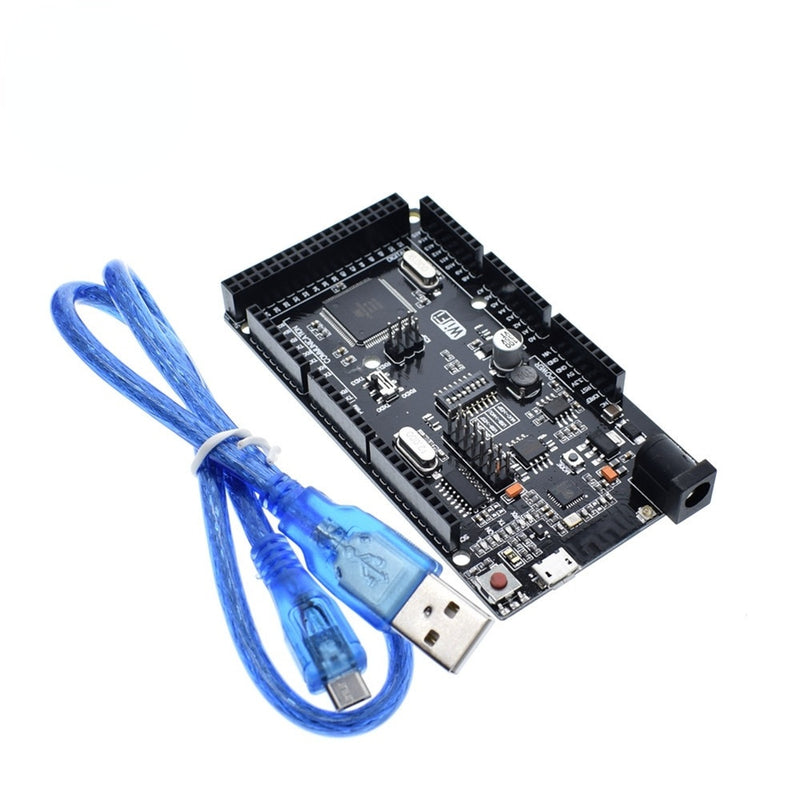 Mega+WiFi R3 ATmega2560+ESP8266 32M Memory USB-TTL CH340G Compatible for Arduino Mega NodeMCU ESP8266