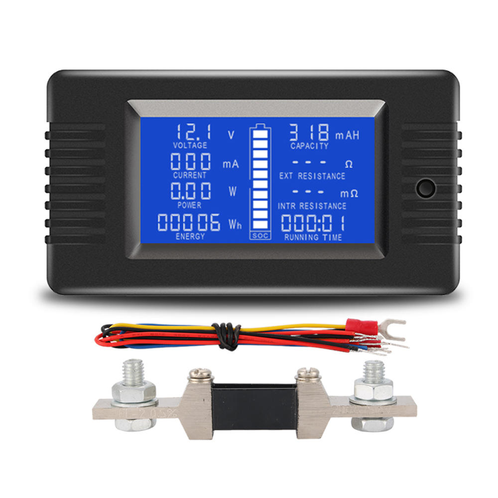 PZEM-015 Battery Tester DC Voltage Current Power Capacity Internal And External Resistance Residual Electricity Meter - Cartoolshop