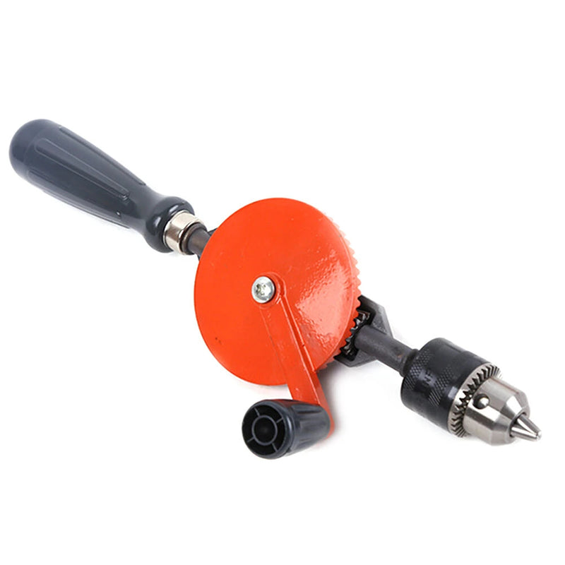Micro Woodworking Tools Hand Drill Double Pinion Drill Capacity Manual Drilling Tool for Wood Plastic Acrylic Circuit Board Punching