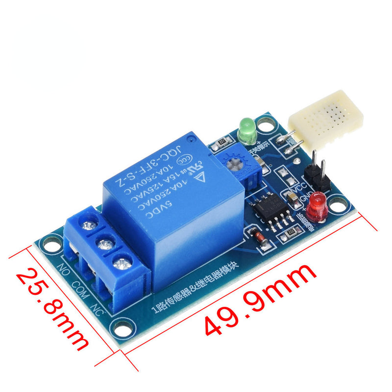 HR202 DC 5V 1 Channal 1CH Humidity Sensor Switch Relay Module Control Board Humidity Sensor Module