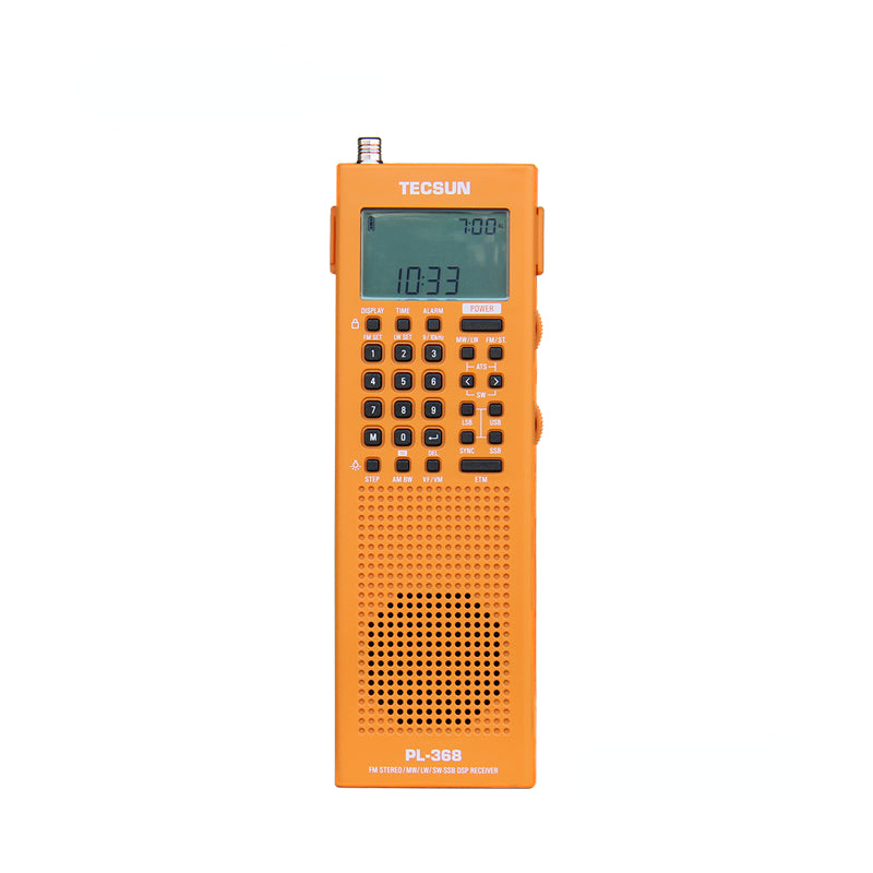 Mini TECSUN PL-368 64-108MHZ DSP ETM ATS FM-Stereo MW SW World Band Stereo Radio
