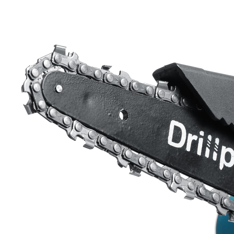 Drillpro 550W 6Inch Electric Chain Saw Portable Wood Cutter Mini Chainsaw Woodworking Tools for Makita 18V Battery