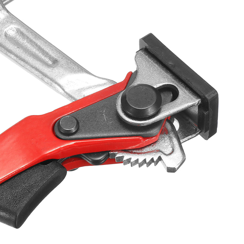 Double Force Variable Clamp Ratchet F Clamp Tightened and Externally Supported Heavy-duty F Clamp Woodworking DIY Hand Tool