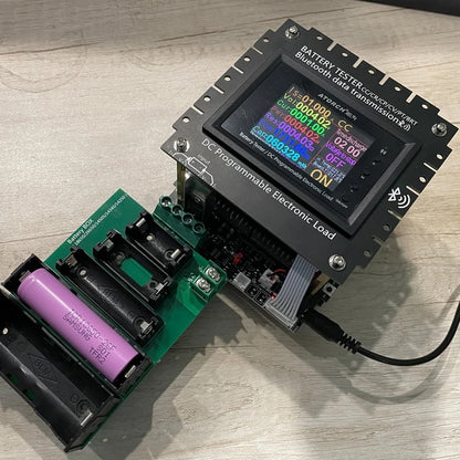 150W 20A All-In-One Bluetooth DC Power USB Tester Electronic Load Lithium Battery Capacity Monitor Discharge Meter