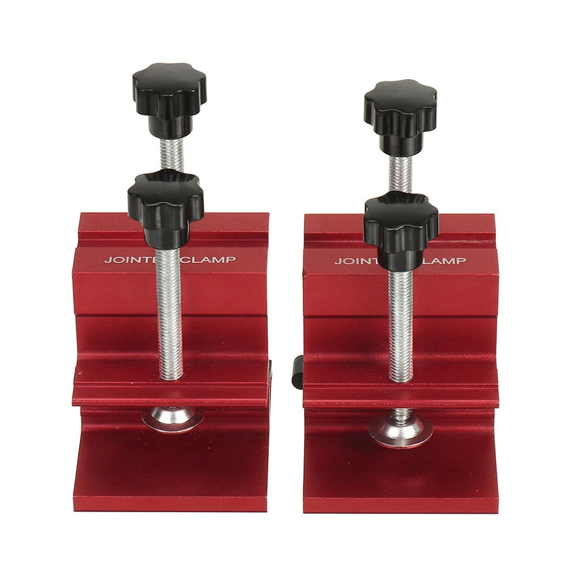 2PCS Jointer Clamp Kit Cutting Parallel Clamp with Extendable Swing Arm for Woodworking Tools